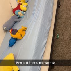 Twin Bed And Mattress 