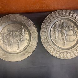 International Pewter Limited Edition Collectible Plates 