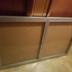 Enclosed Bulletin Board