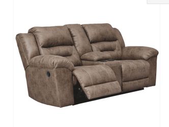 Love seat electric recliners