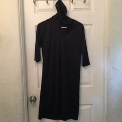 Black Halloween robe