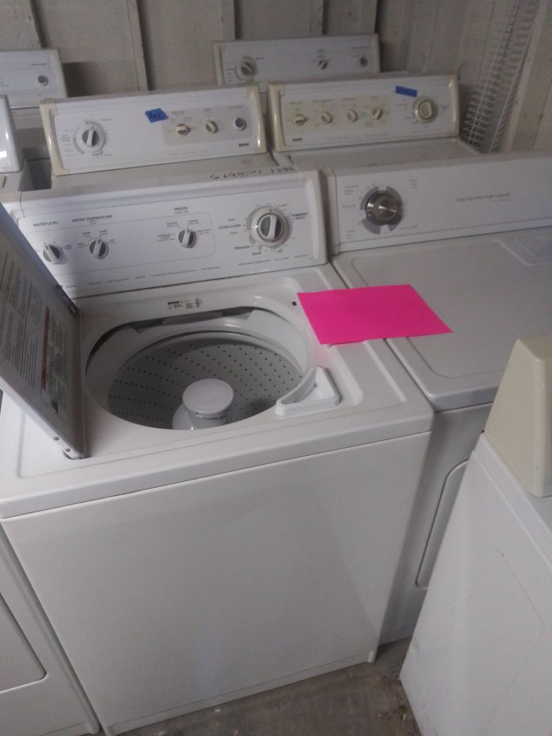KENMORE SET DRYER AND WASHER