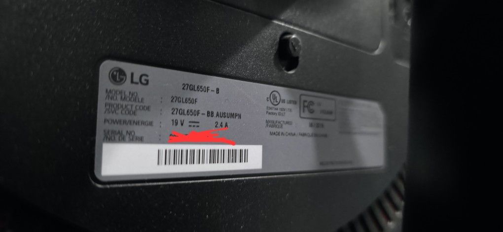 27GL650F-B Monitor