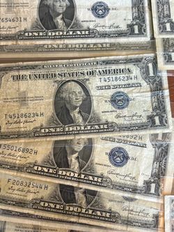 $1 Silver Certifcates
