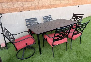 Patio table set