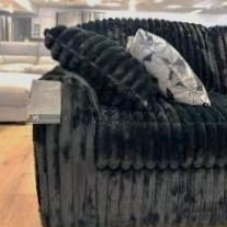 New Ashley Sofa - Midnight Corduroy