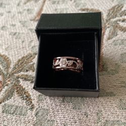 Flower Band Ring