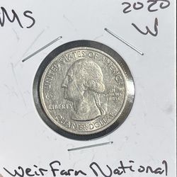 2019-2020 W Mint Coins