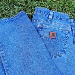 Vintage Carhartt Jeans Men's 38x32