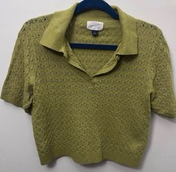 Blusa polo de punta calada