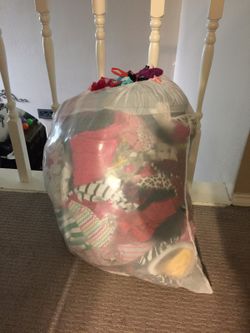 Bag full of girls clothes