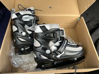 Lake Placid Summit Boy's Adjustable Ice Skate Size Boys 1-4 