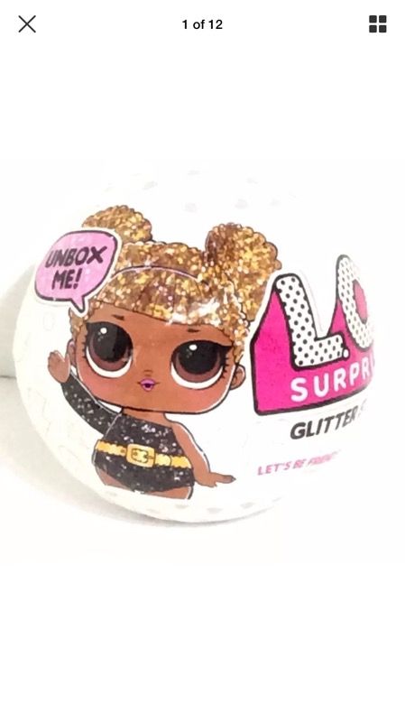 lol surprise glitter dolls mystery ball brand new
