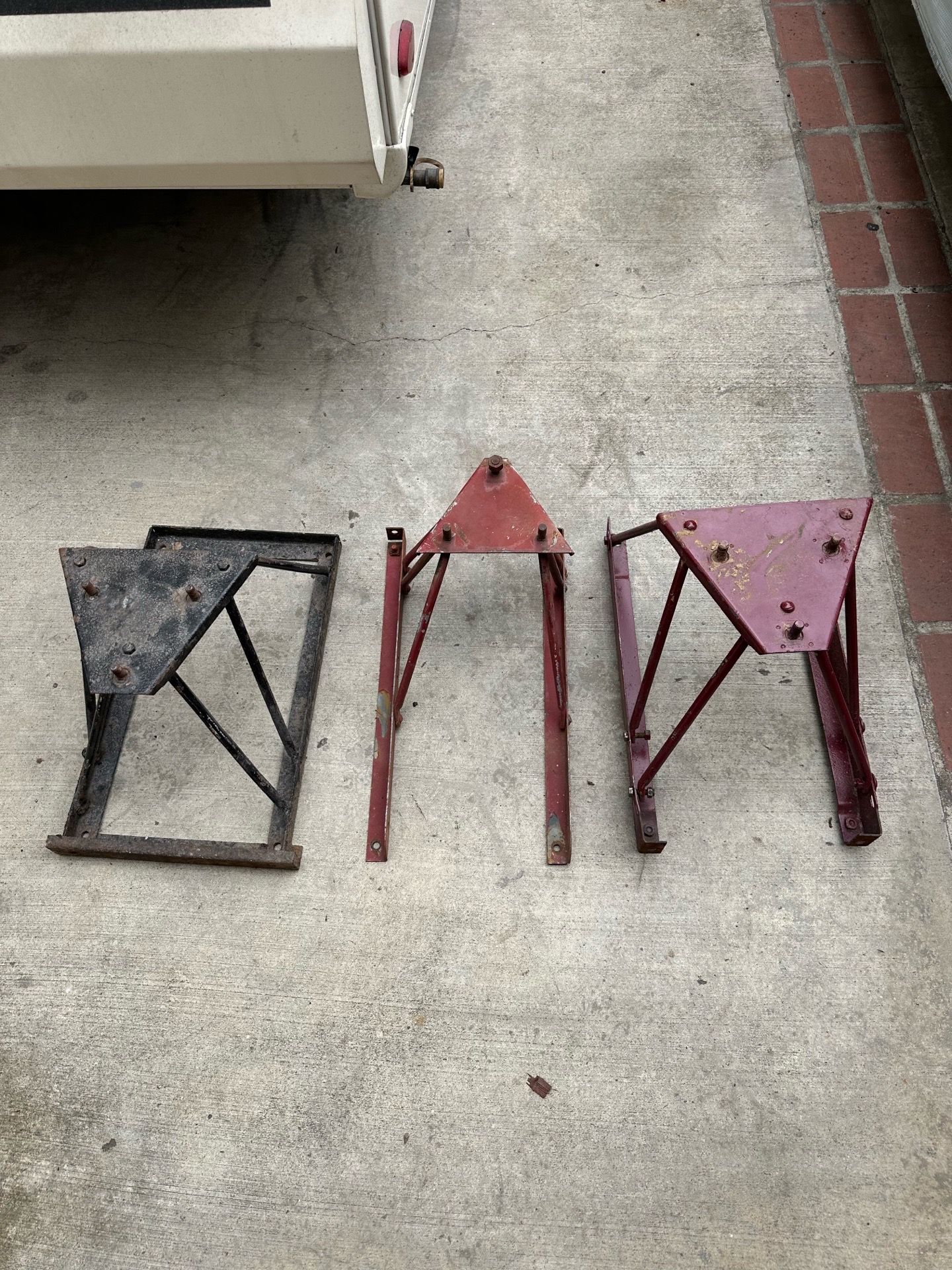 1954 Chevy truck spare tire bracket