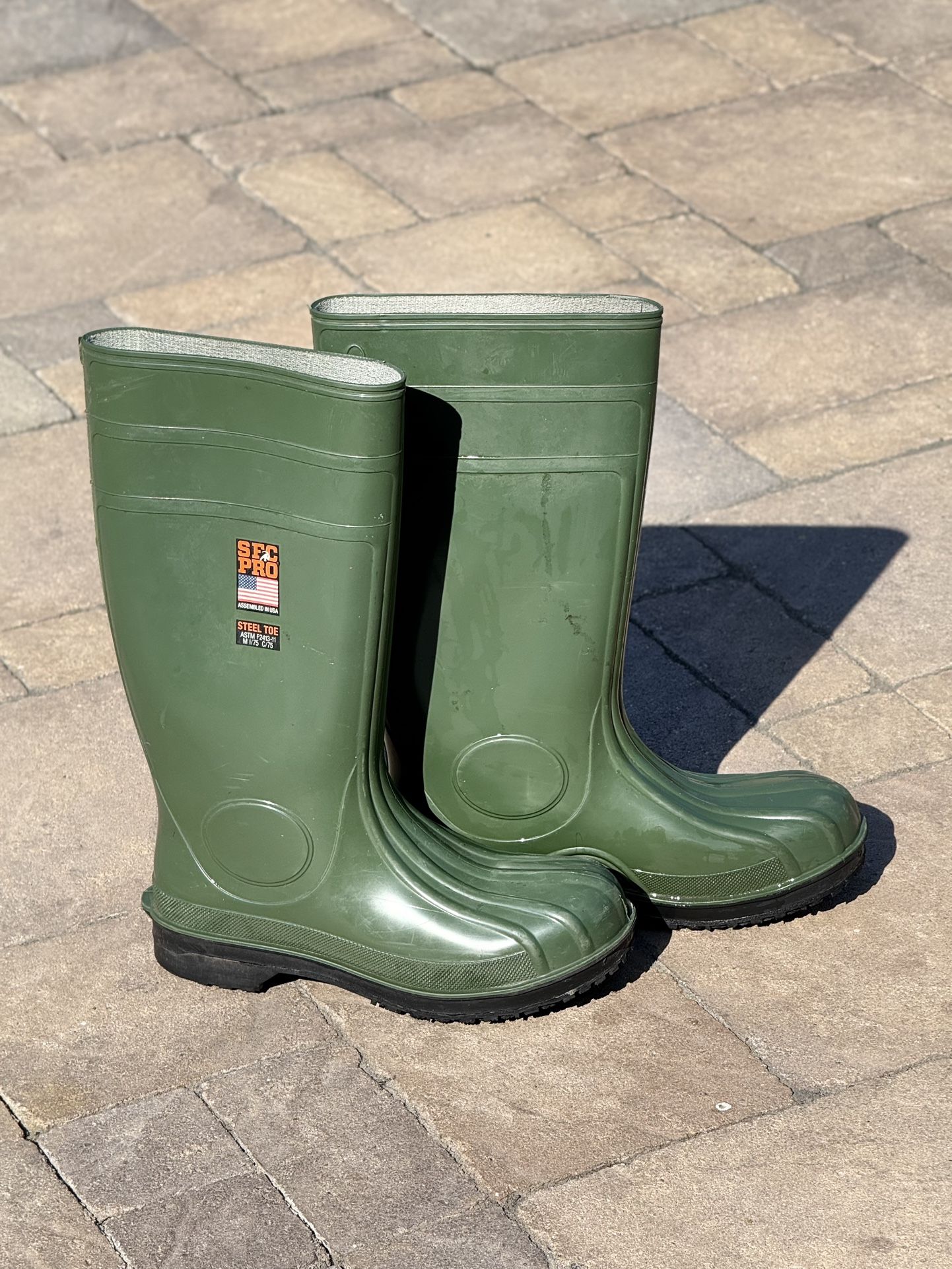 Steel Toe Work Boots Like New Size 10 / 43