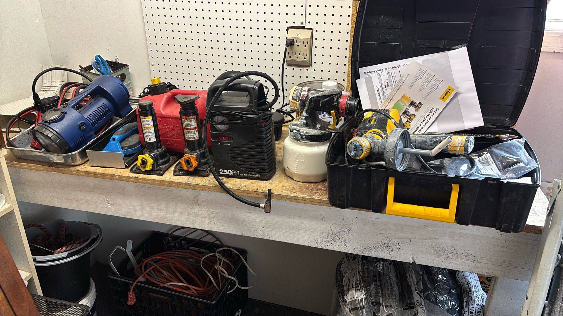 Tools!!! paint sprayer! Jack’s! Miscellaneous