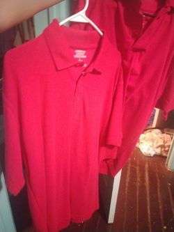 Uniform Shirt Red /Large