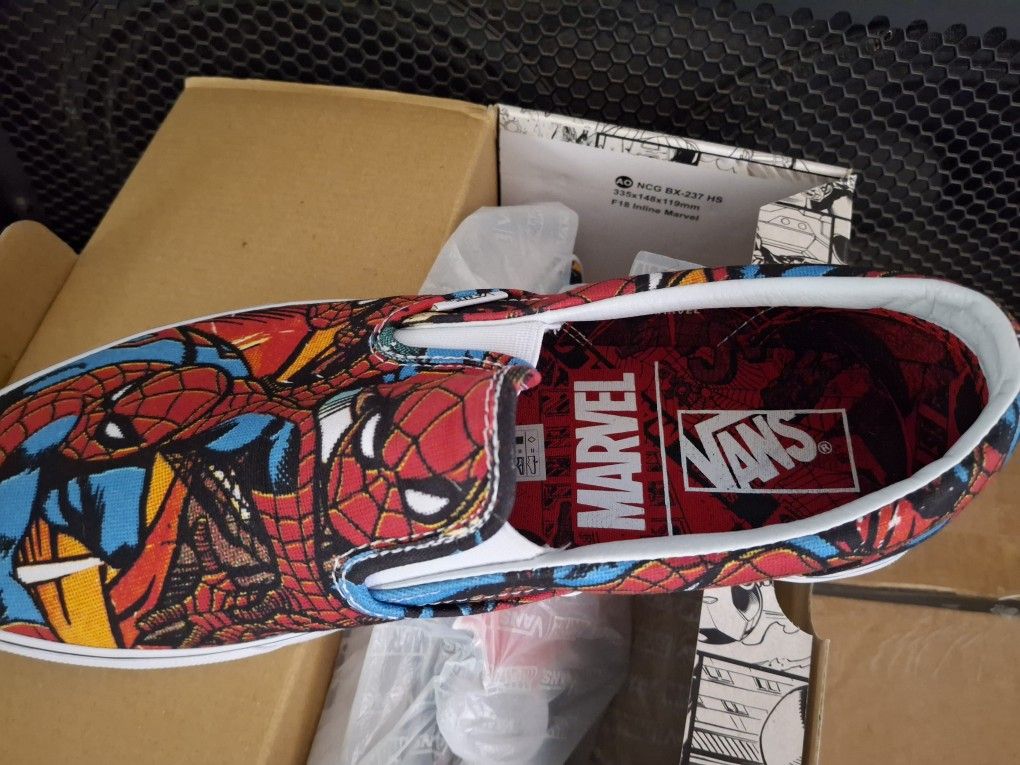 VANS SPIDER MAN NEW IN BOX Authenticated Read Description MENS 11