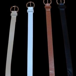 Youth Belt – Multicolor, Adjustable, Casual Style`  
  `Kids Belt –  Adjustable  Faux Leather Brass Buckle, Everyday Wear`
