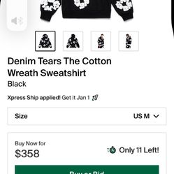 Denim Tears Hoodie 