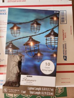 Vintage Lantern String Lights