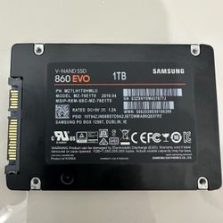 FIRM PRICE - 1 Terabyte Samsung 860 EVO V NAND SSD