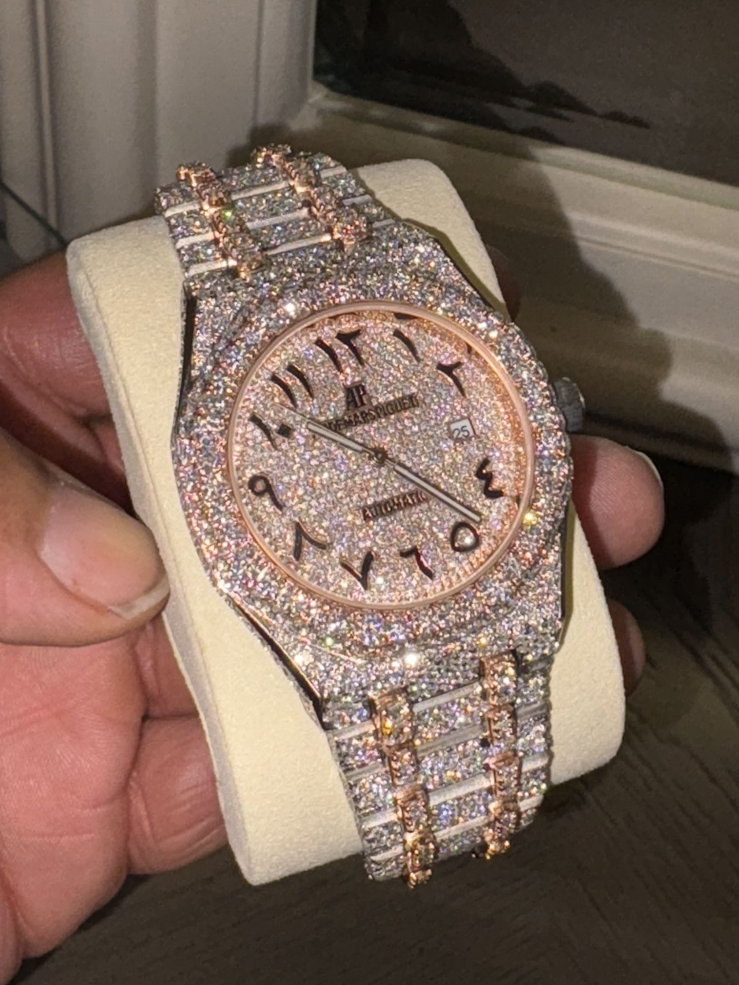 2tone Rose Gold Buss Down Watch