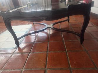 Large Wooden Coffee Table