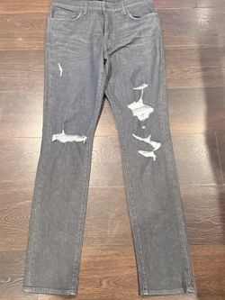 Joe’s Jeans The Dean Slim Tapered Distressed Jeans Size 34 1547