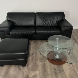 Couch, Ottoman, Coffee Table 