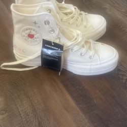 Brand New Converse Platform  High Top SO CUTE!!!