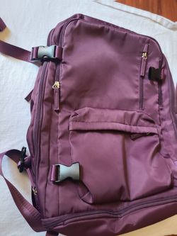 Purple back pack