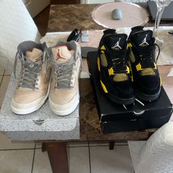 Air Jordan 5’s & Air Jordan 4’s (Read Description)