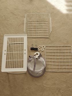 Moving sale!Storage supplies,Mesh Hanging Bag,foldable shoe rack,Wire Grid Panel,under-shelf wire basket