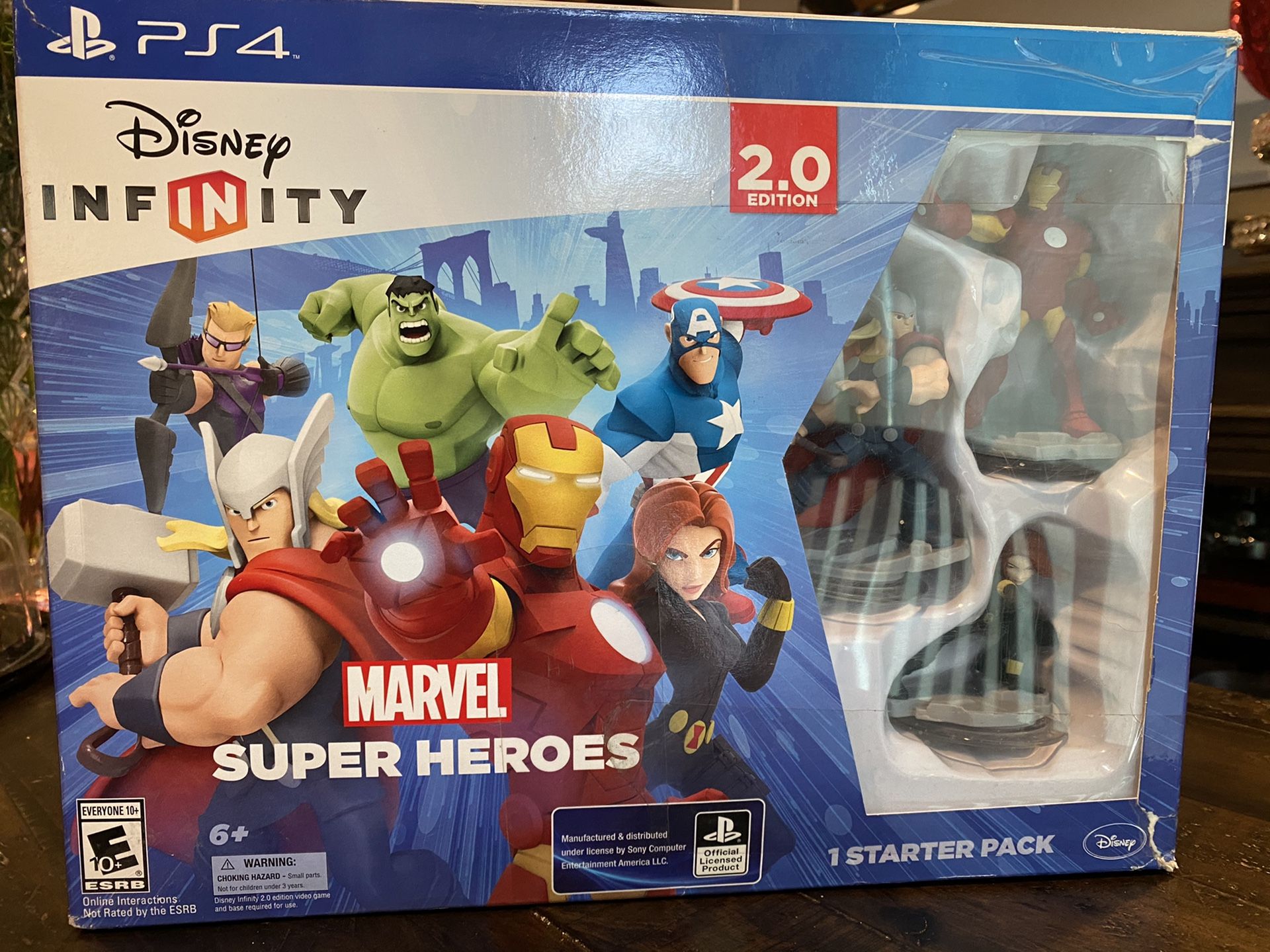 PS4 Disney Infinity MARVEL Super Heroes complete set starter pack video game