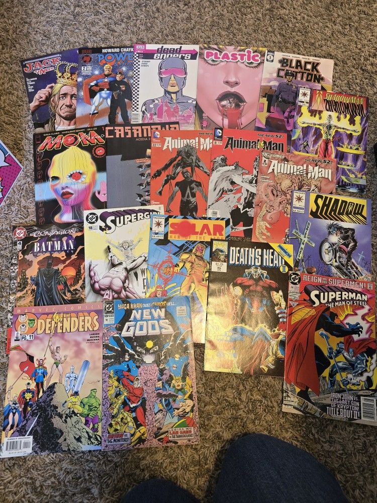 Comic Books From 90s-2000s