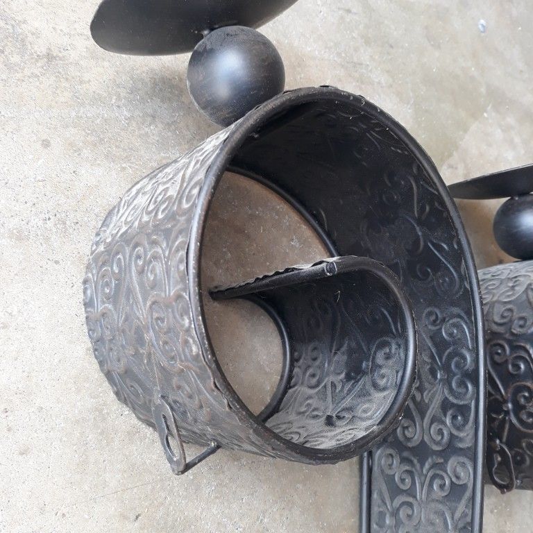 Decorative candle sconces