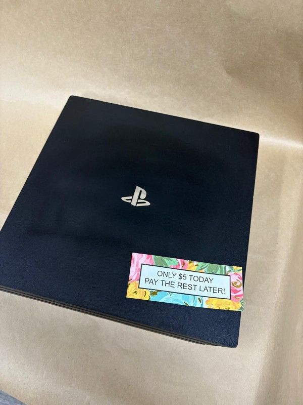Playstation 4 Pro Gaming Console - Pay $1 today and pay the rest later -