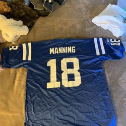 Indianapolis Colts Jersey, 2007,Peyton Manning #18 Jersey, XL. Excellent condition.