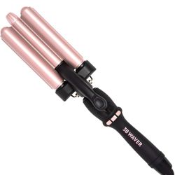 🔥NEW🔥 Beachwaver 3B Waver Triple Barrel Curling Iron - Midnight Rose BW30020