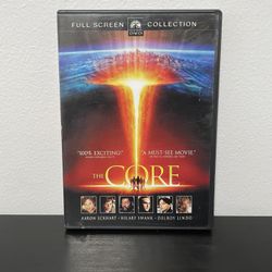 The Core DVD Movie Aaron Eckhart Hilary Swank Full Screen Apocalypse 2003