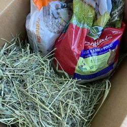 Rabbit Food, Hay And Bedding