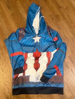Adult (M-L) Captain America jacket