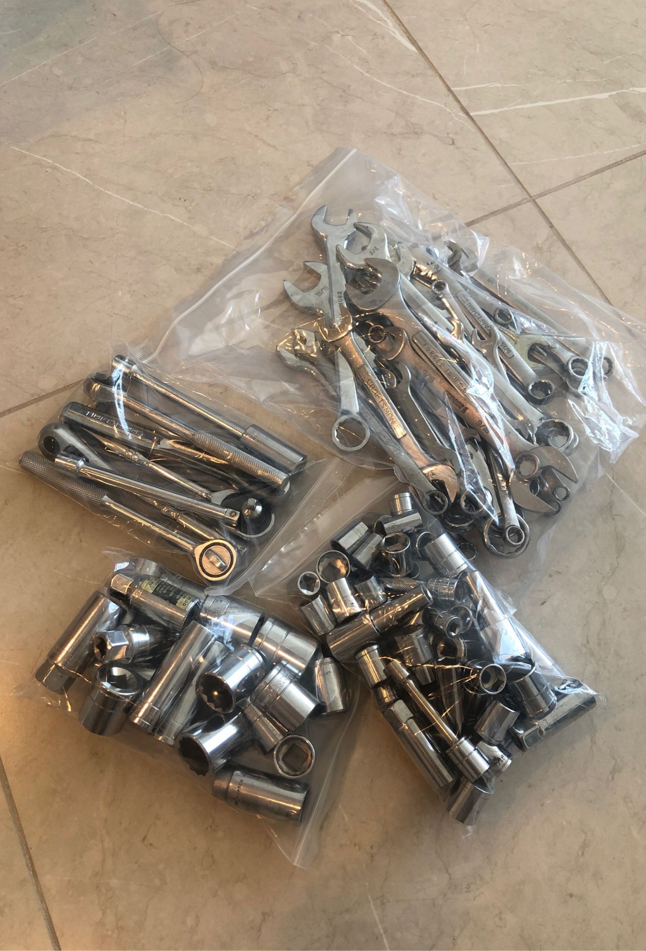 Craftsman and various brands: Wrenches & Ratchets