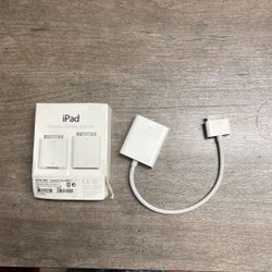 Apple iPad Camera Connection Kit (30-Pin) - MC531ZM/A - A1358, A1362