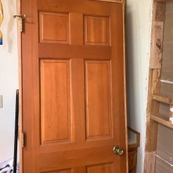 30 inch wood door