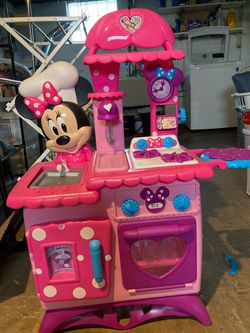 Minnie Mouse Kids Play Kitchen Set