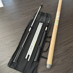background stand, gray backdrop screen, carry bag