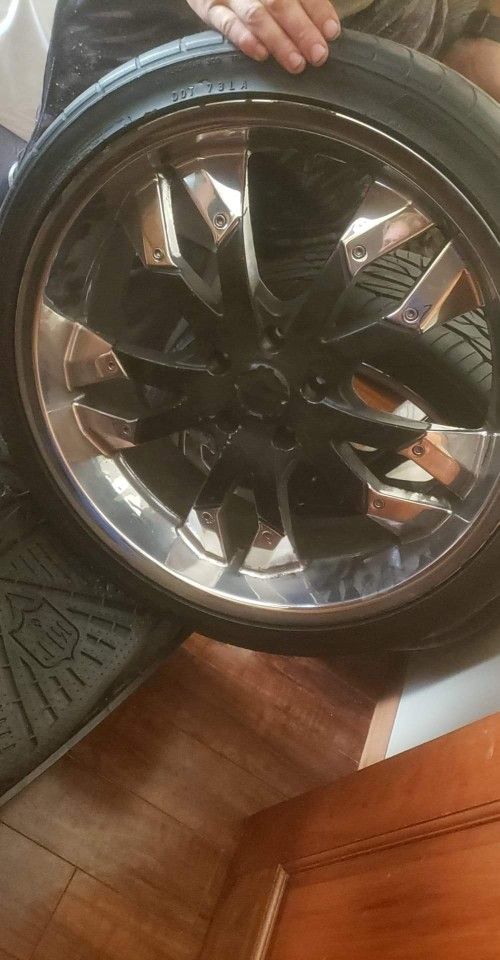 20 Inch Rims And 8 Tires for Sale in Minneapolis, MN OfferUp