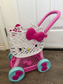 Hello Kitty Toy Shopping Cart